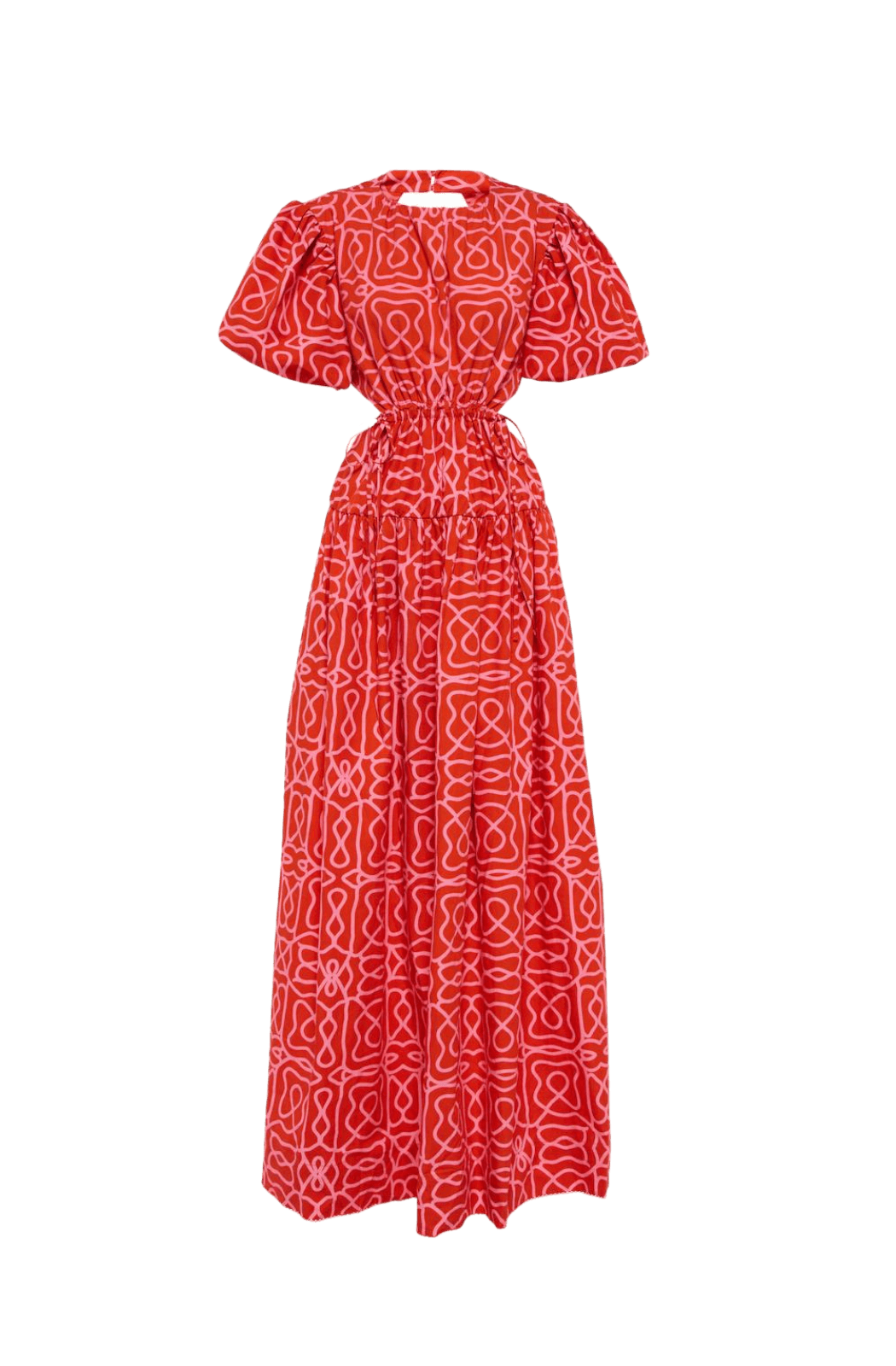 Agua By Agua Bendita Samba Ipanema Escarlata Dress