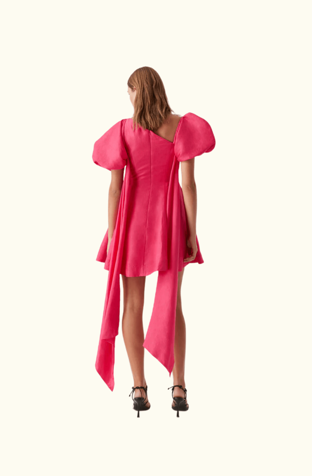 Aje Arista Tulip Sleeve Mini Dress