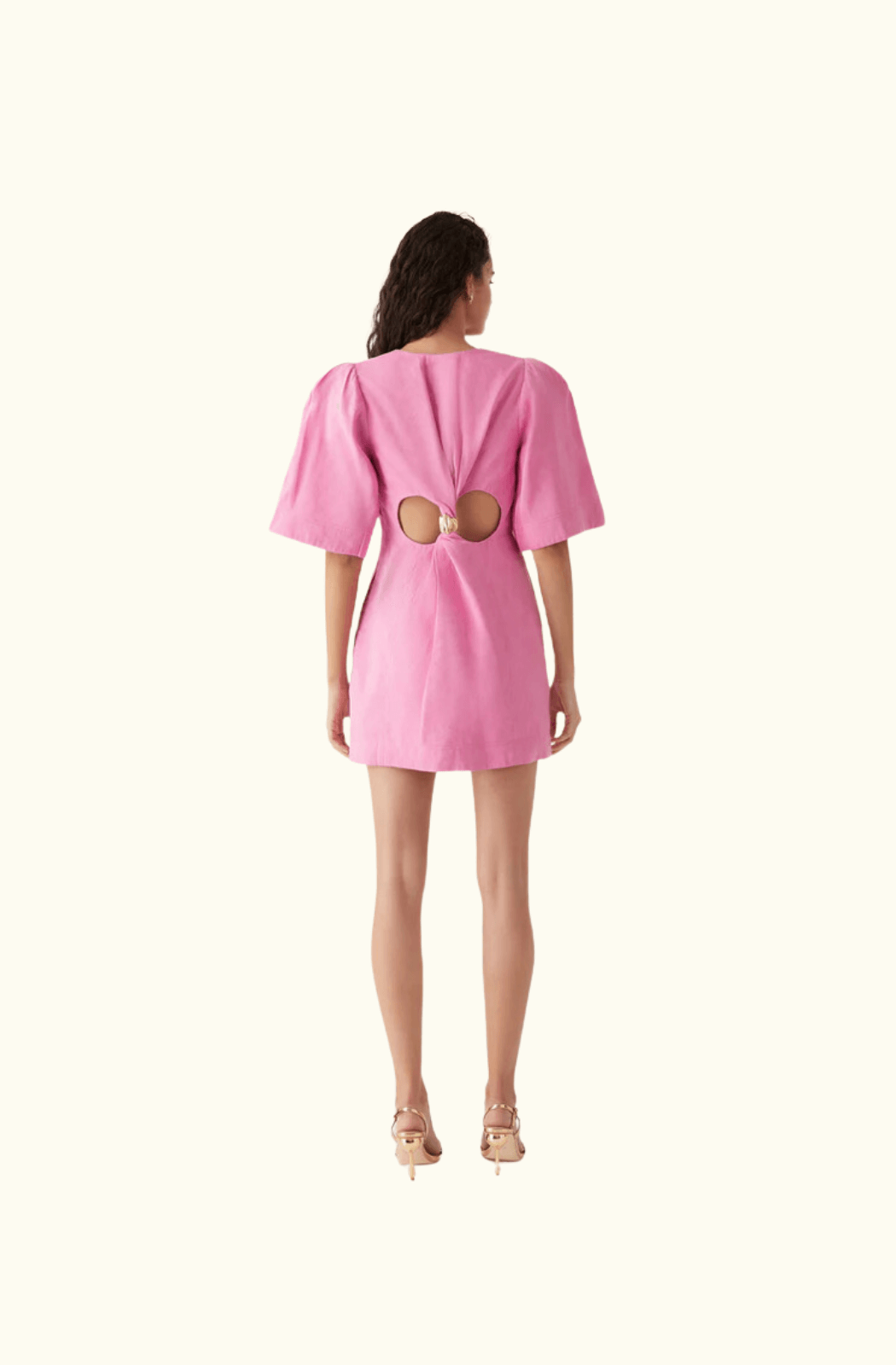Aje Hunter Twisted Mini Dress