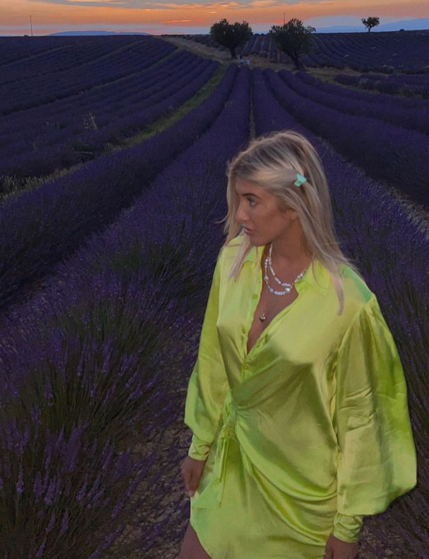 Amore Mia Allegra Lime Dress