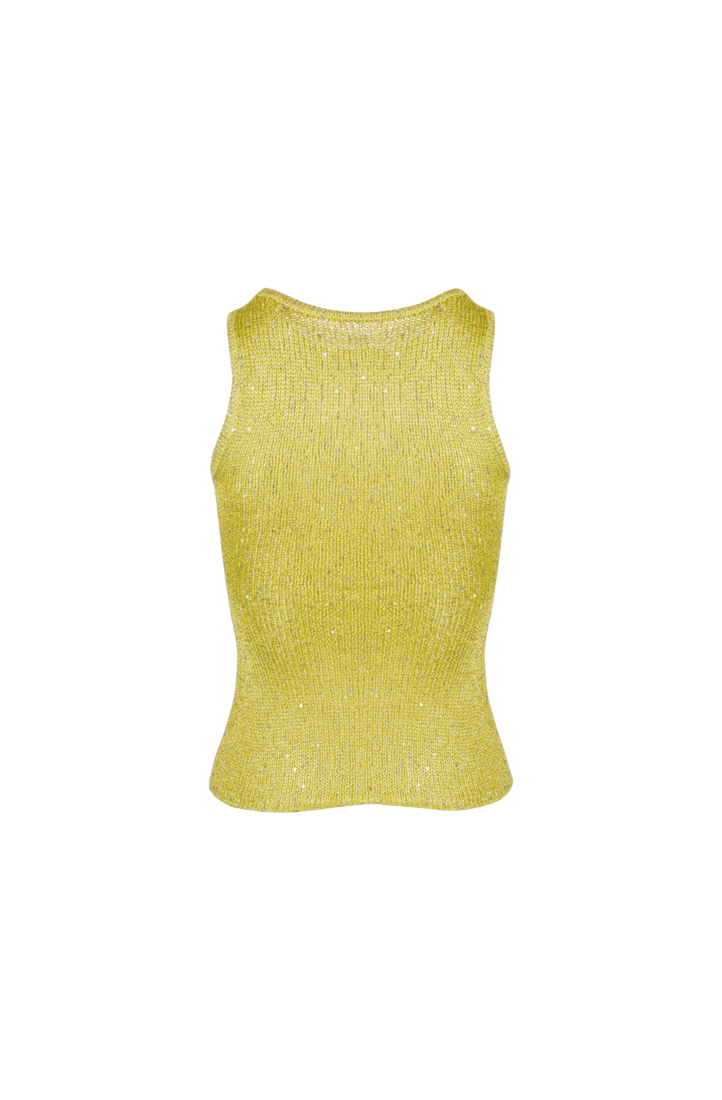 Asta Resort Ana Top in Chartreuse Sequin