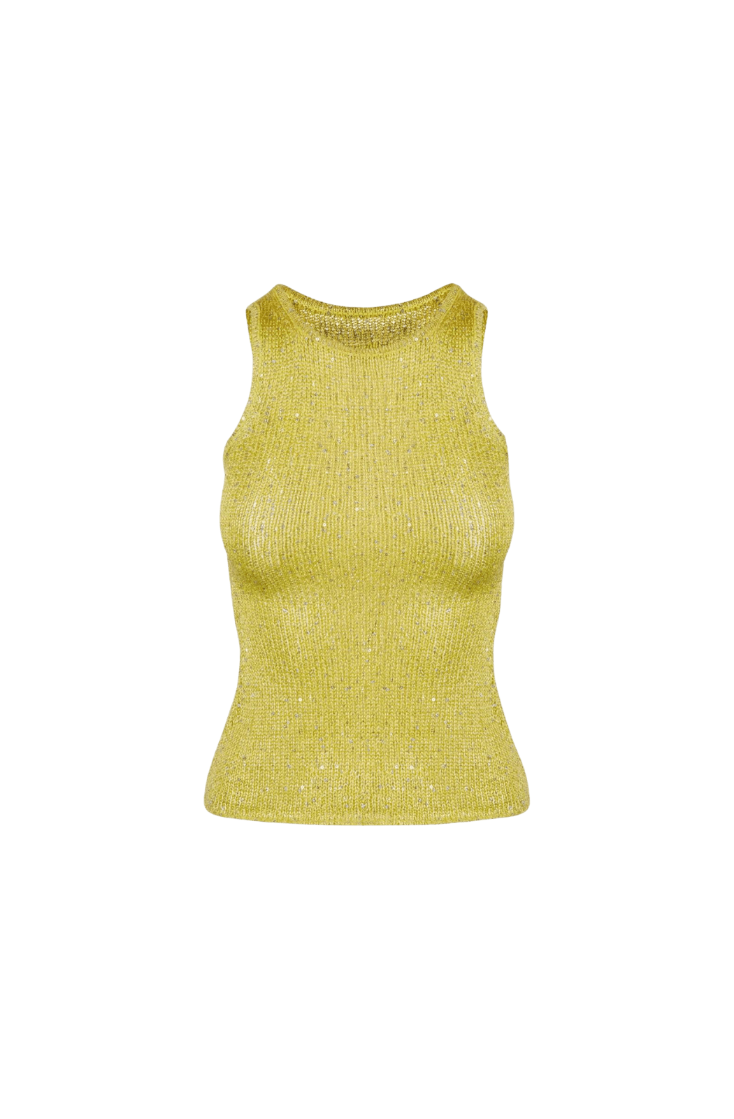 Asta Resort Ana Top in Chartreuse Sequin