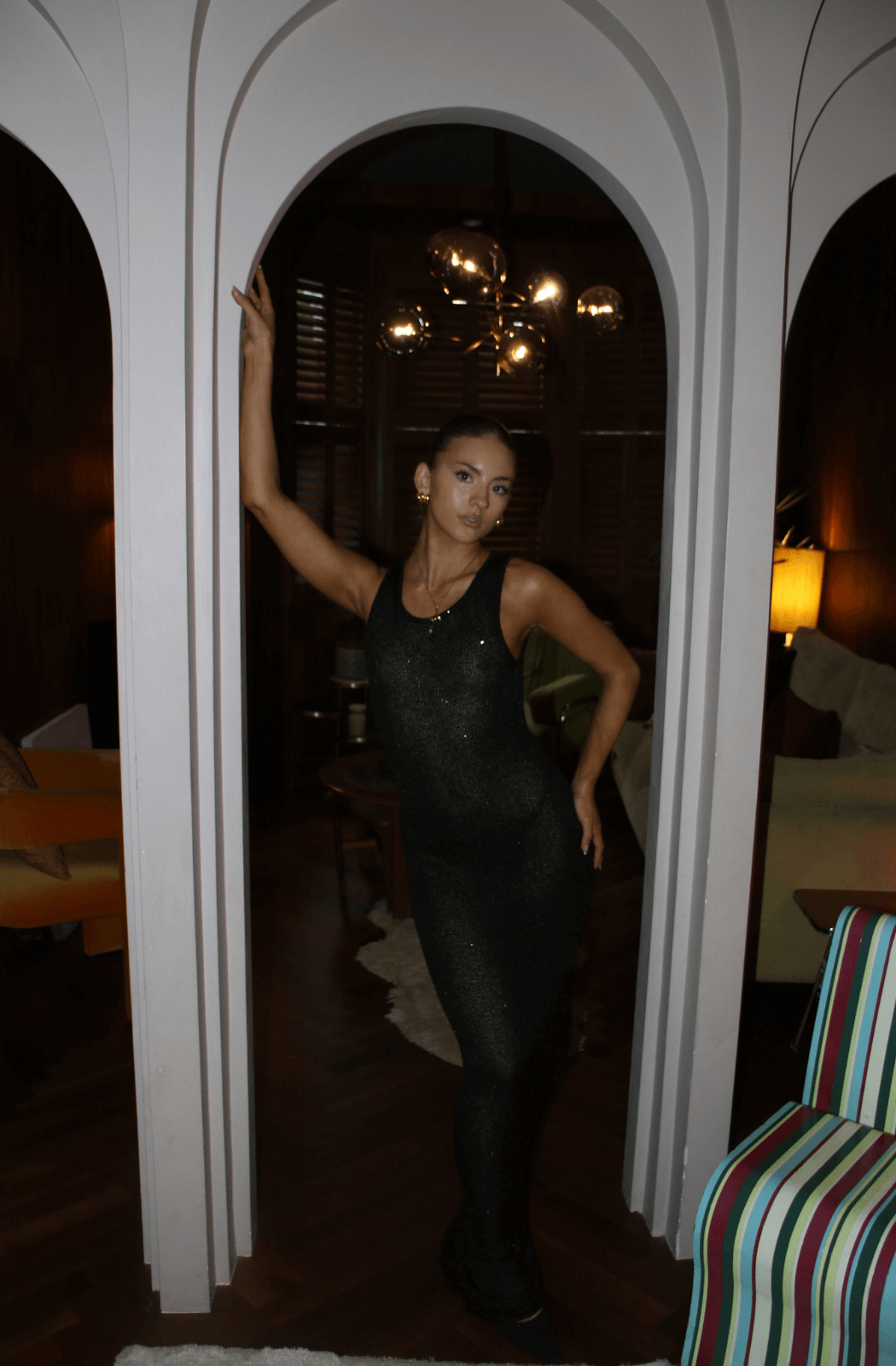 Asta Resort Natalia Dress - Black