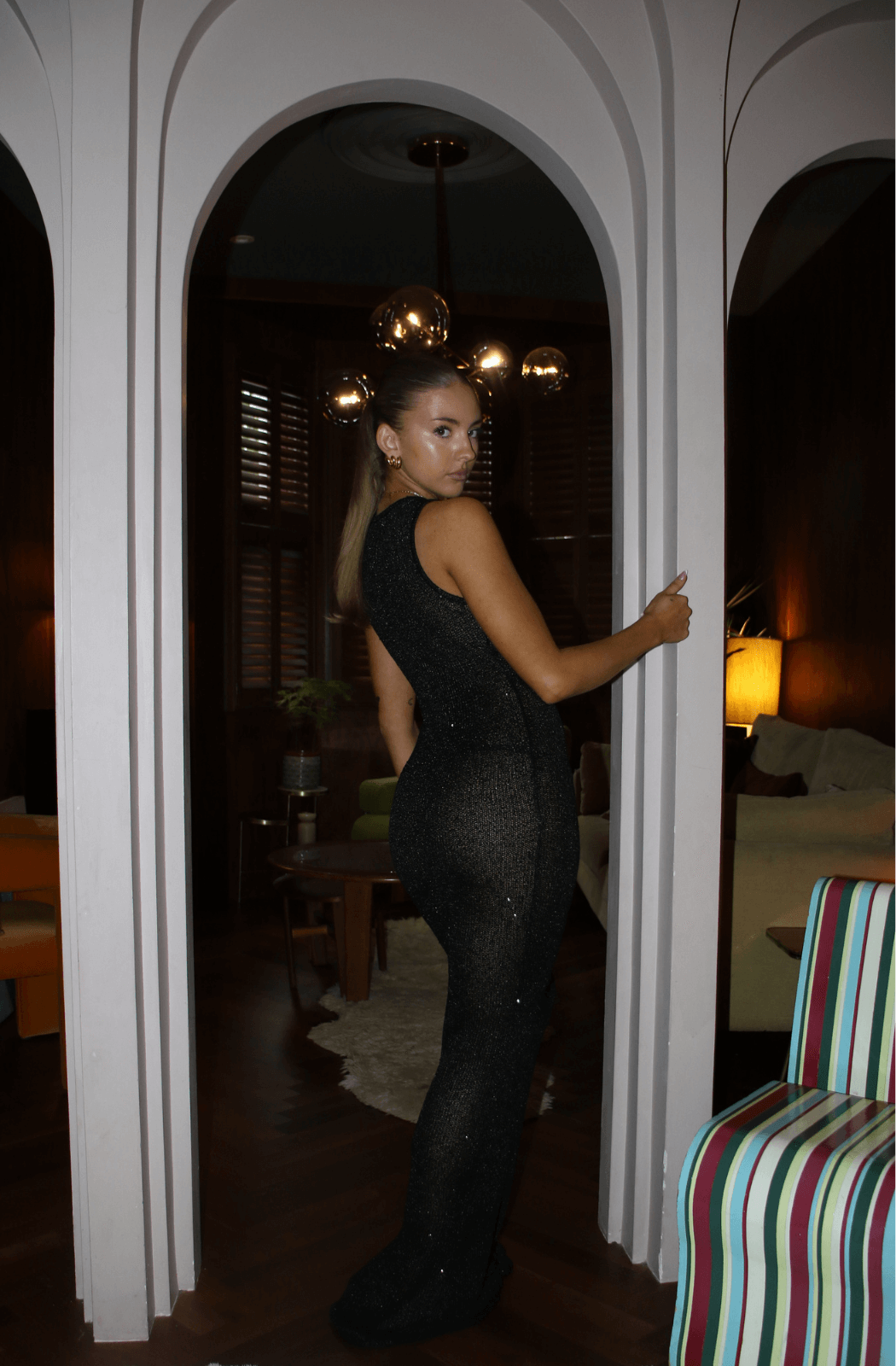 Asta Resort Natalia Dress - Black
