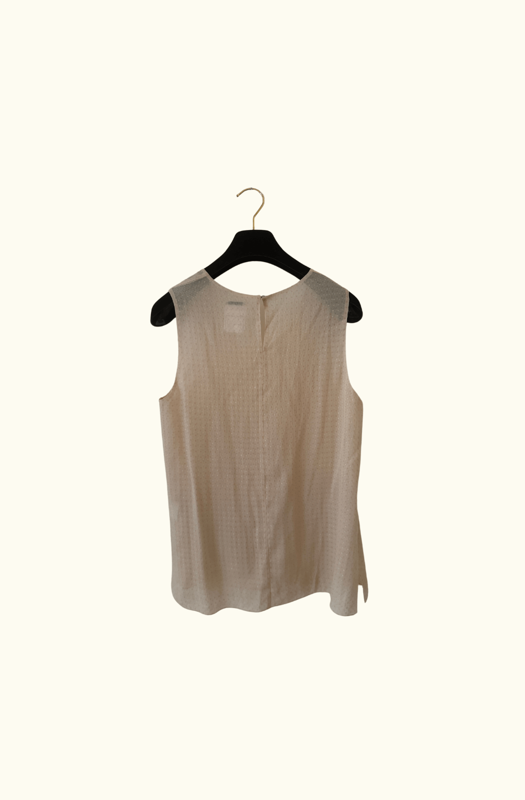 Chanel Vintage Sheer Bloue