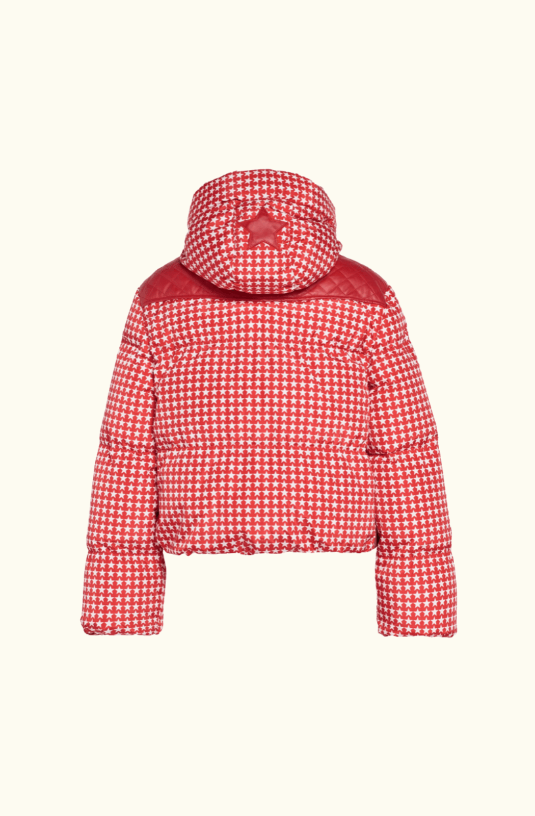 Goldbergh Track Star-Print Ski Jacket - Red