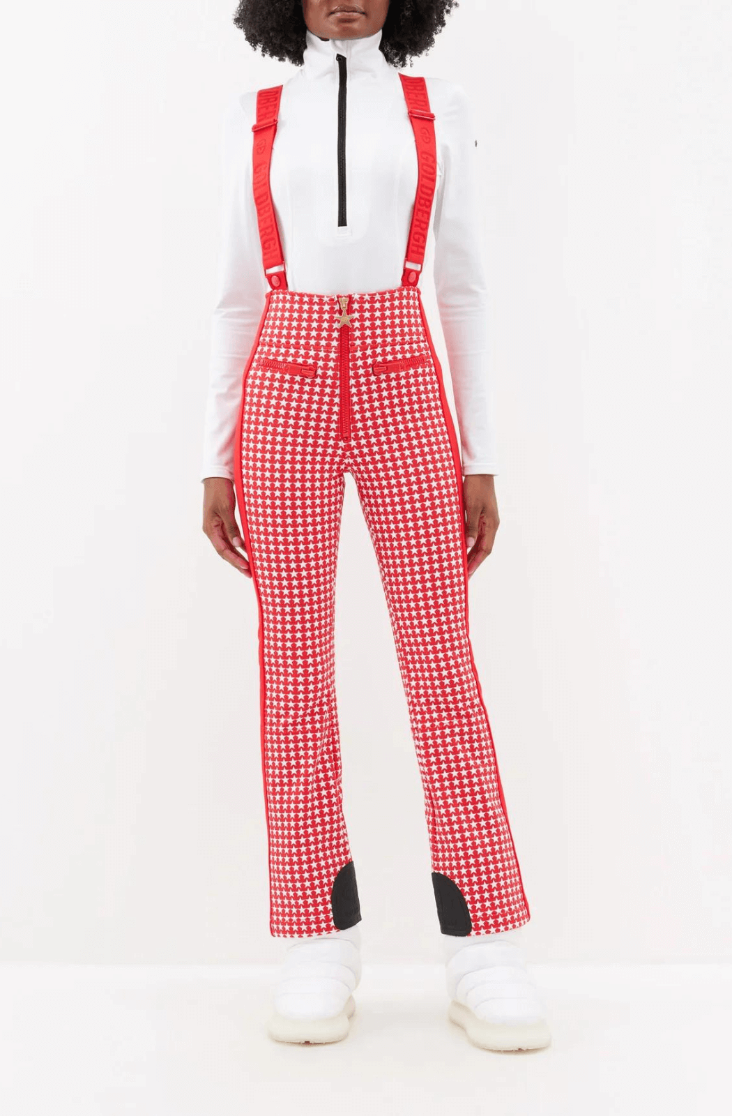 Goldbergh Red Star Print Ski Trouers