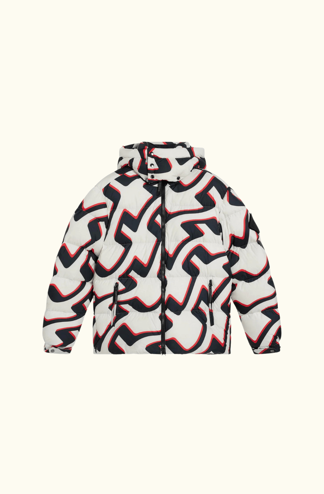 J. Llindeberg Creek Down Men's Ski Jacket - Bridge Wave XL White
