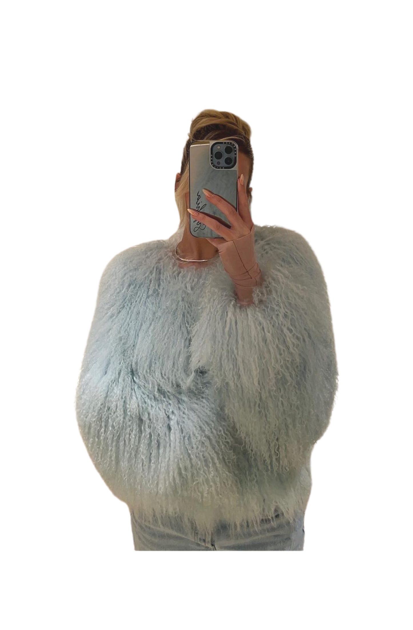 Miscreants Carrie Jacket - Baby Blue