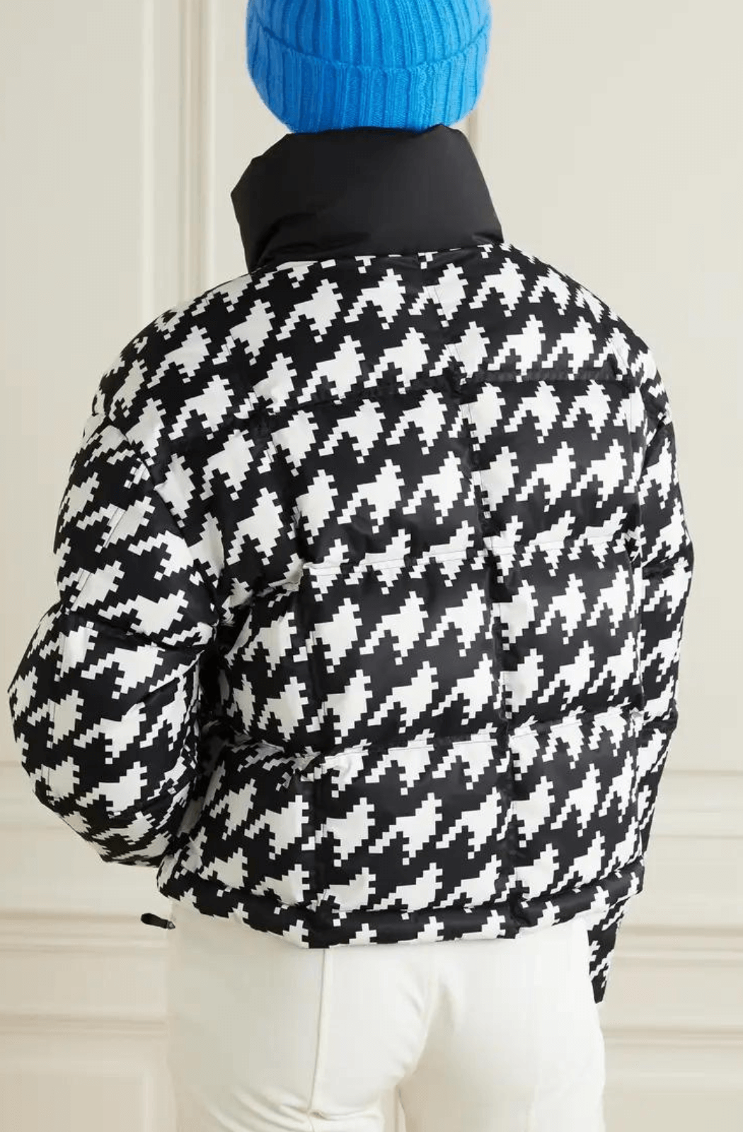 Perfect Moment Nevada Duvet II Quilted Houndstooth Ski Jacket