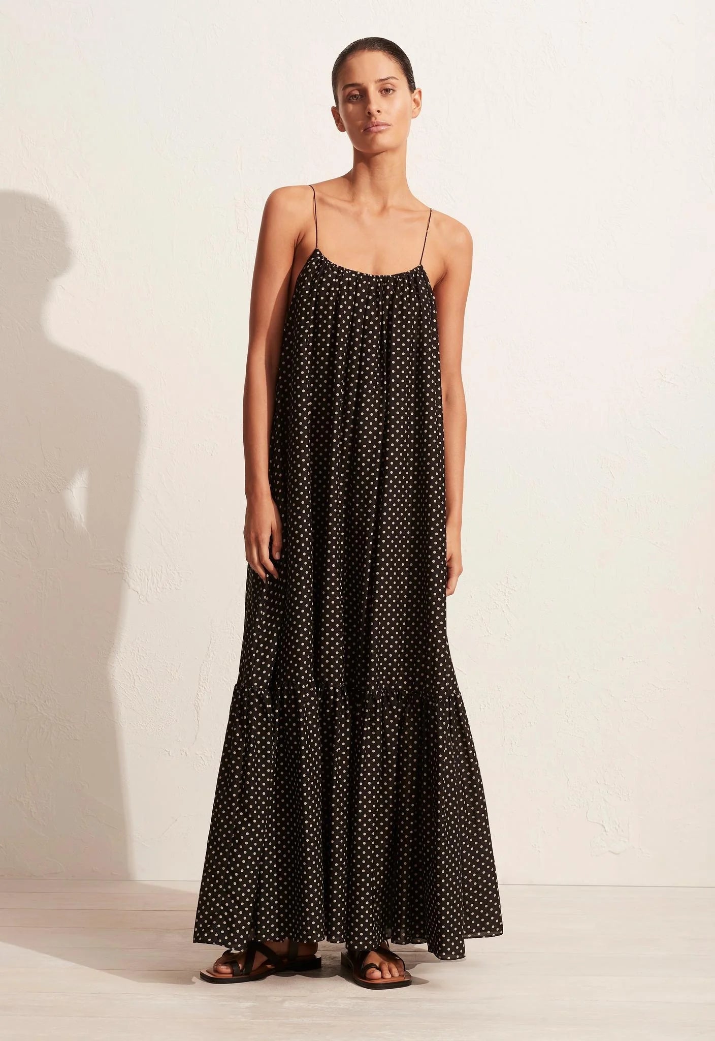 Single Tier Sundress - Polka Dot