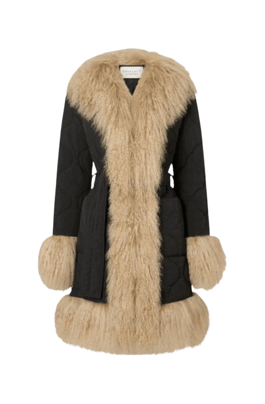 Caramel Short Puff Coat