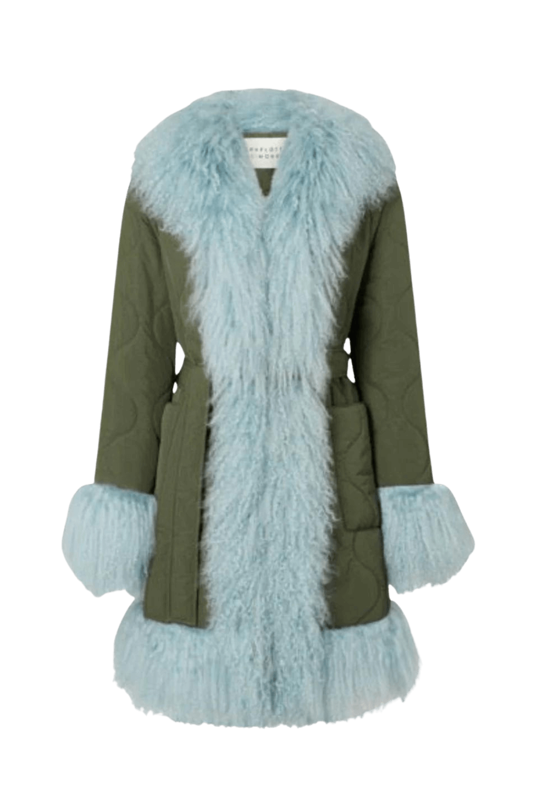 Pistachio Short Puff Coat