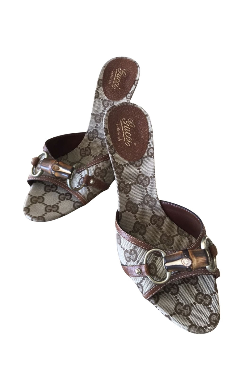 Gucci Cloth Mules