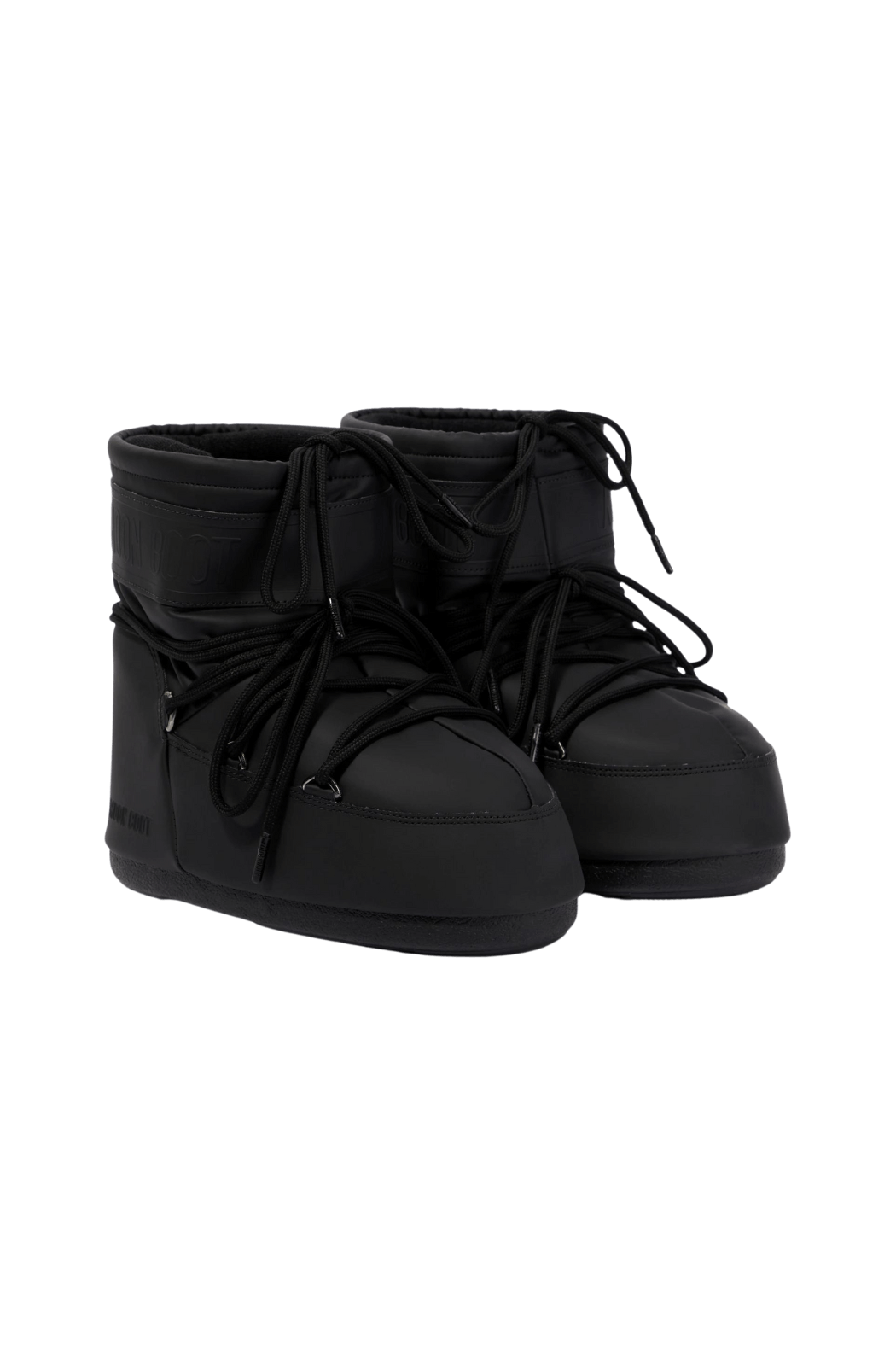 Low Icon Moon Boot - Rubber Black