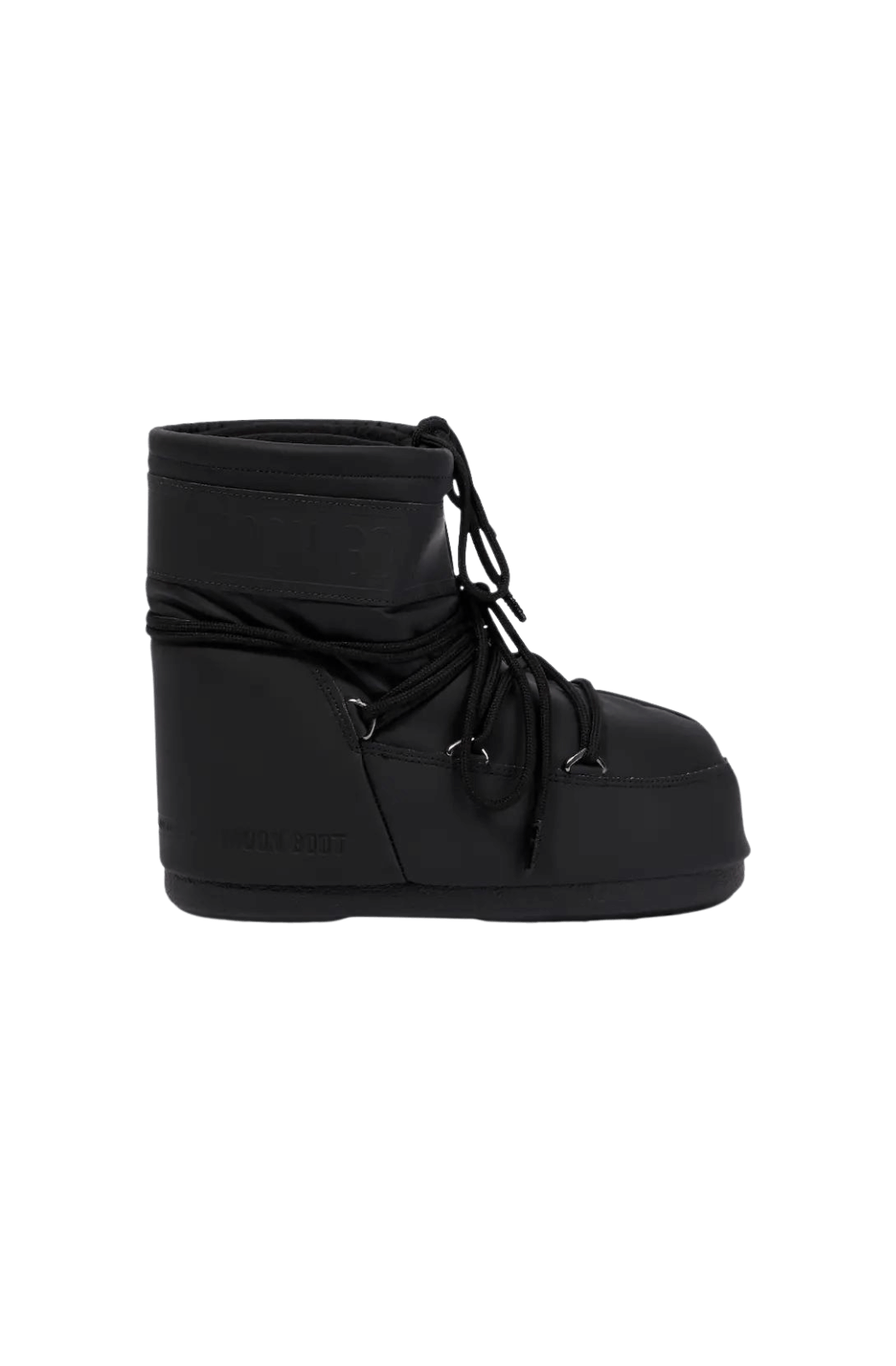Low Icon Moon Boot - Rubber Black