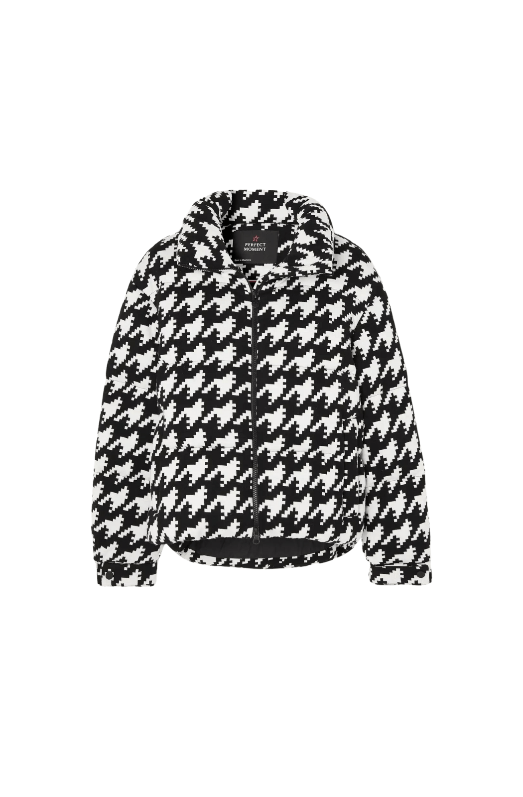 Perfect Moment Houndstooth Print Full Ski Suit- Jacket & Trousers