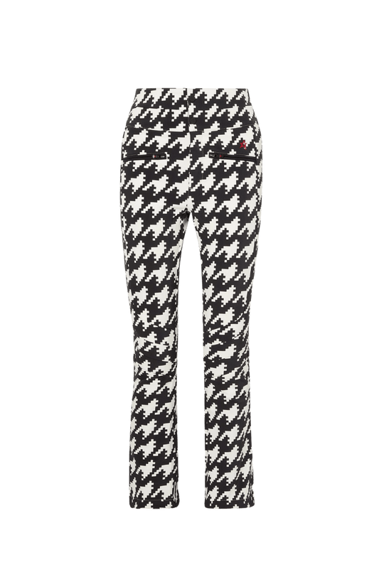 Perfect Moment Aurore High Waisted Houndstooth Print Ski Trousers