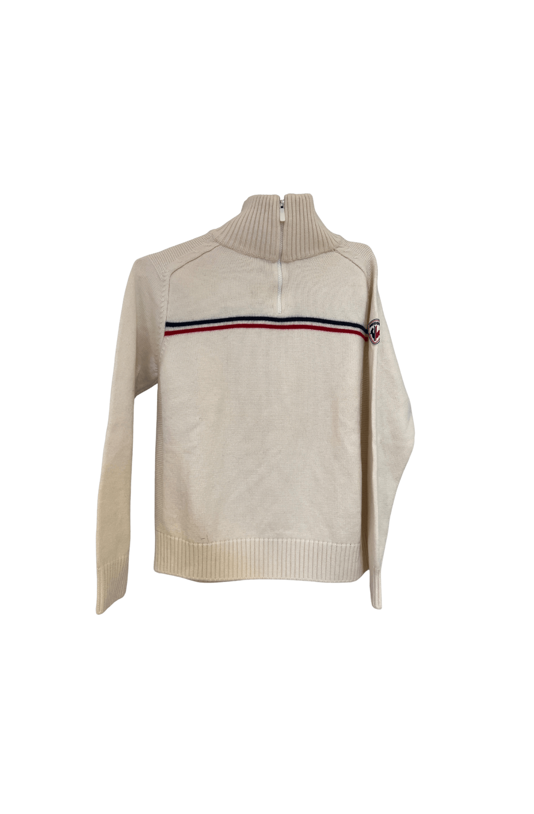 Zip Neck Ski Knitted Jumper