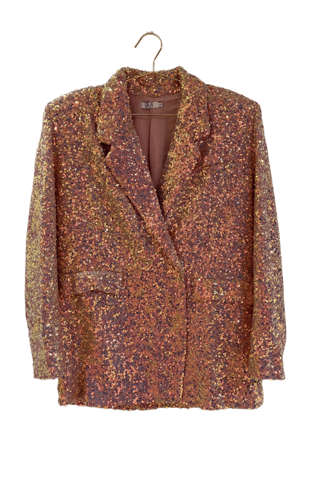 SLA Sarah Sequin Blazer Dress Size Small
