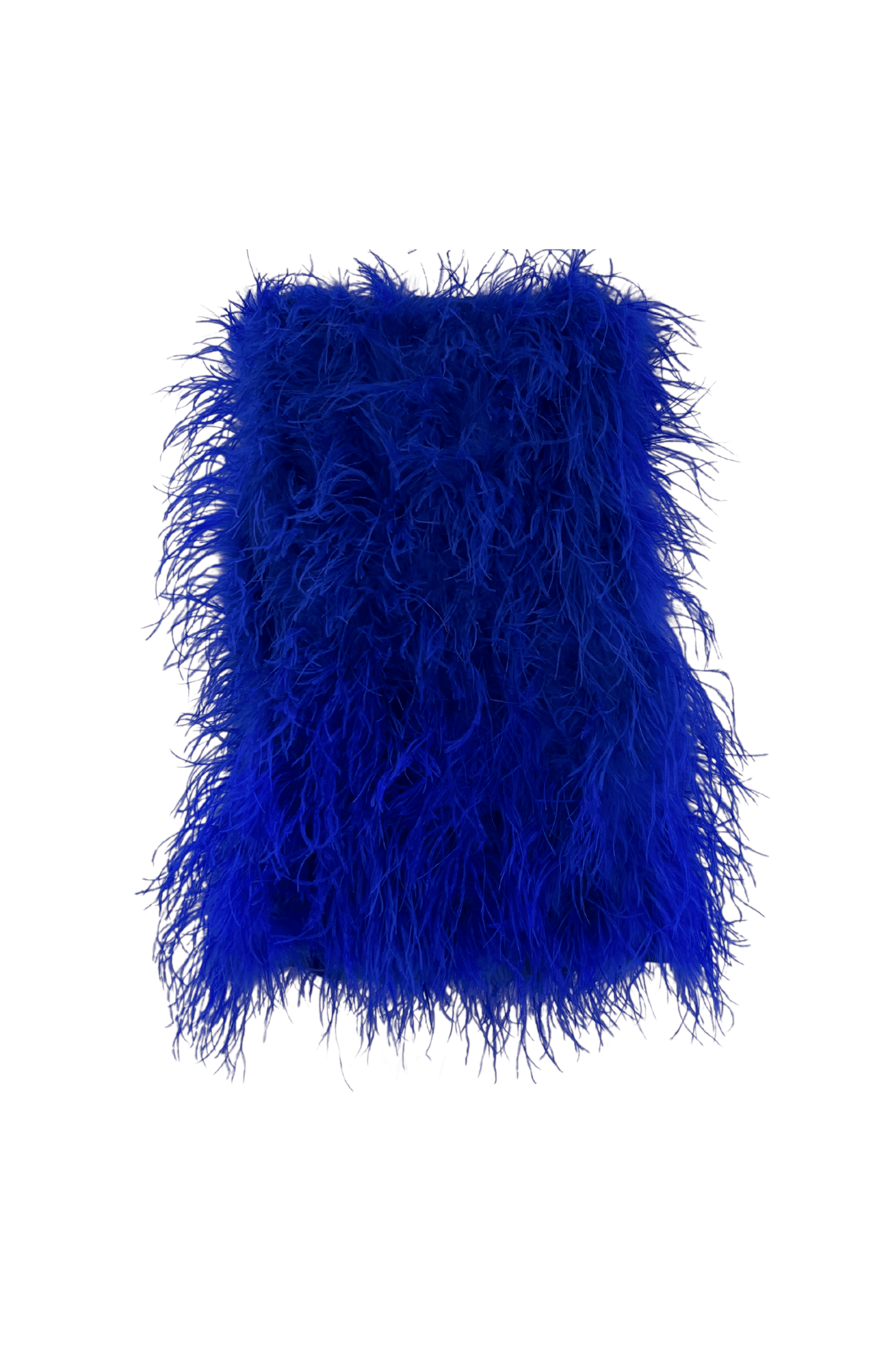 TWENTYFALL BLUE FEATHER DRESS SIZE UK 8-10