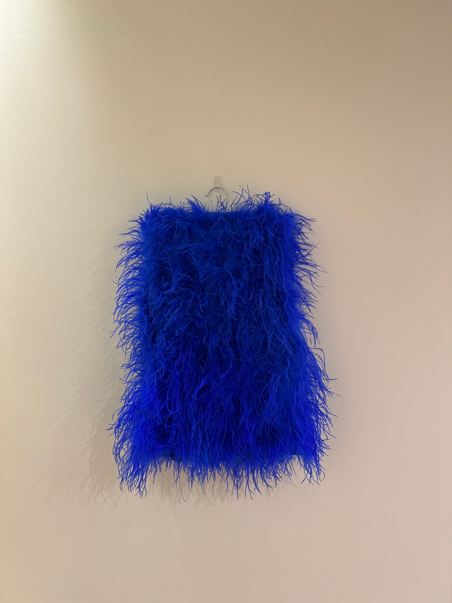 Blue Feather Dress
