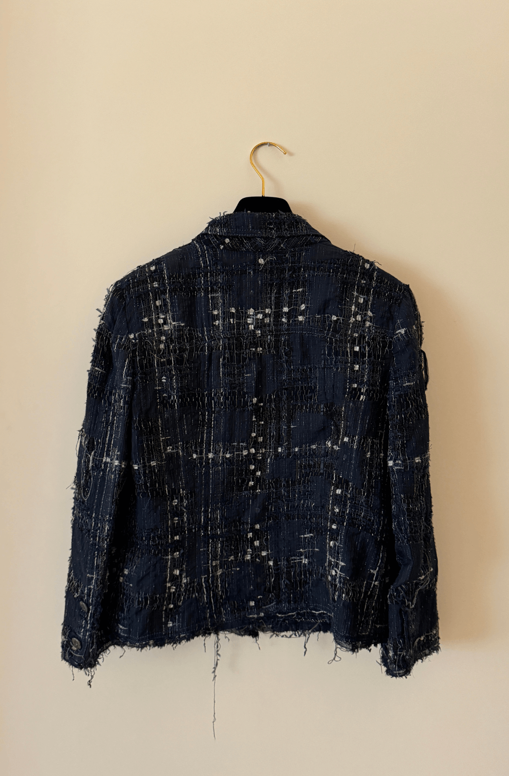 Chanel Vintage Tweed Jacket - Blue