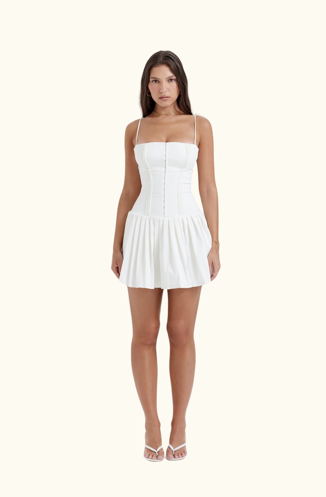 House of CB Marcy White Mini Dress