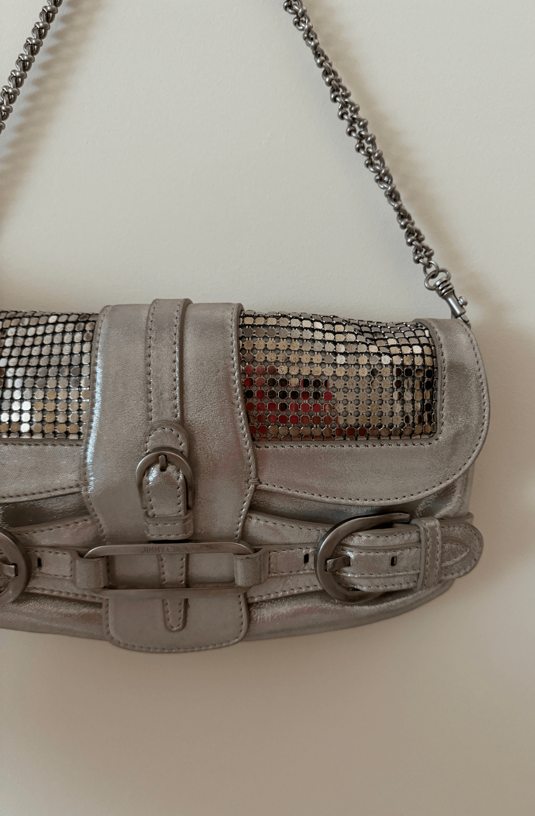 Jimmy Choo Vintage Chain Shoulder Bag