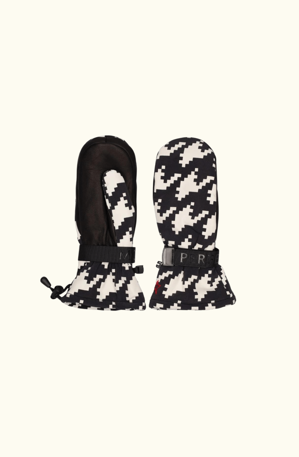 Perfect Moment Houndstooth Ski Mittens