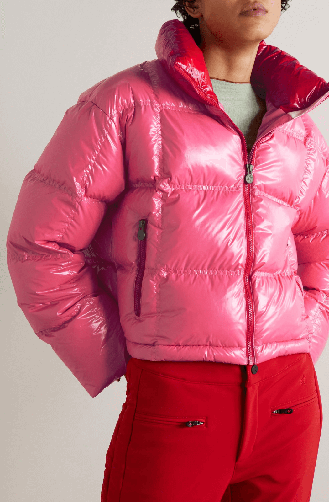 Perfect Moment Nevada Pink Glossed Ski Jacket (50% OFF)