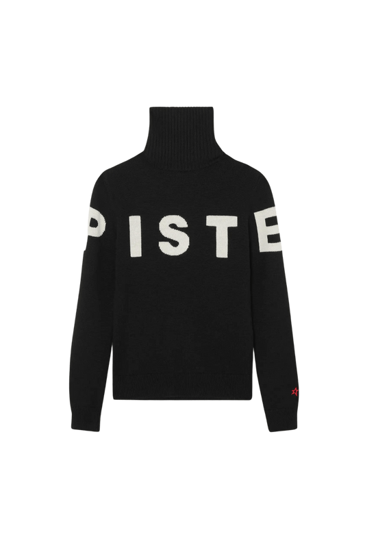 Piste Merino Wool-Jacquard Turtleneck Sweater - Large
