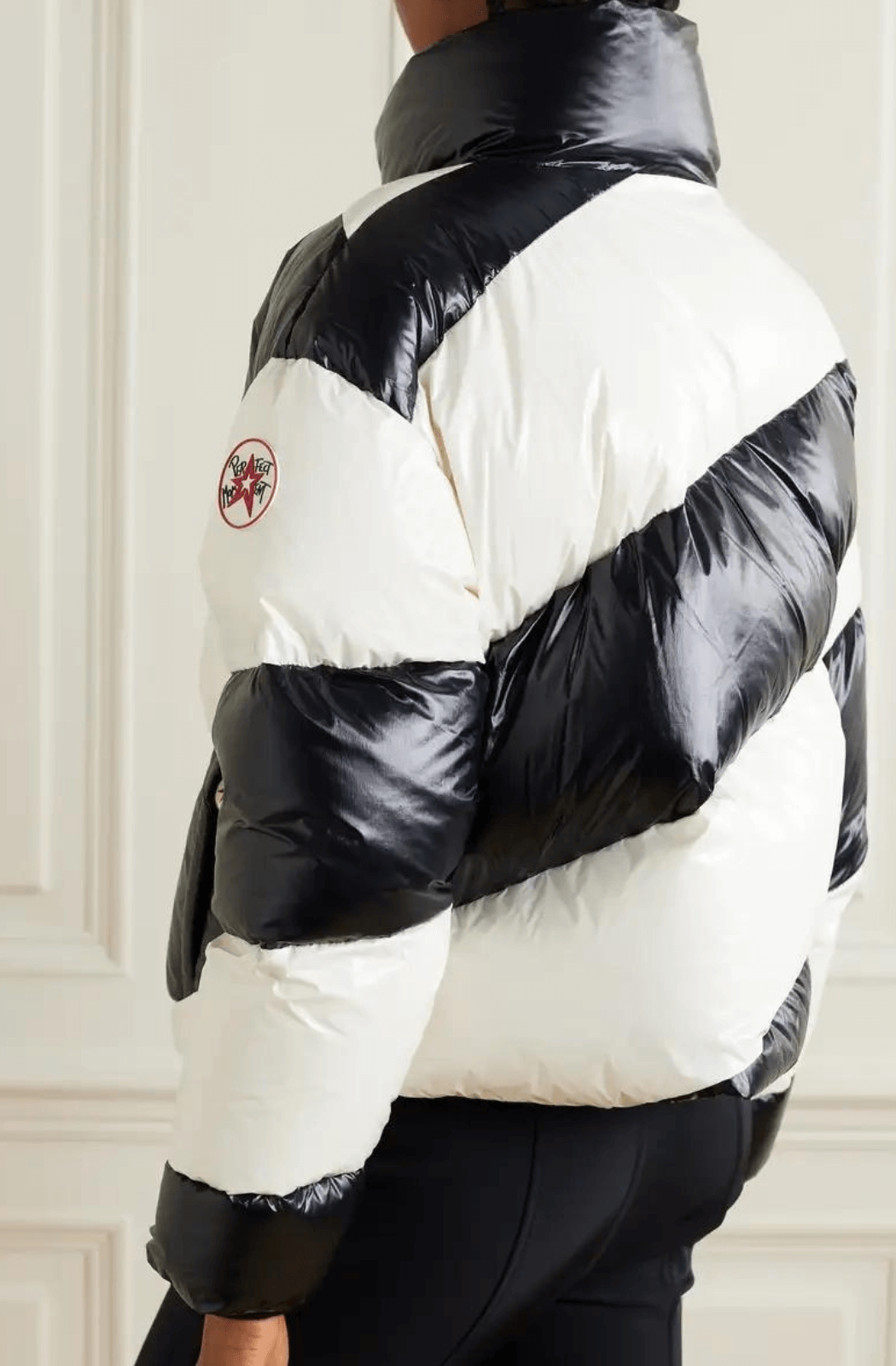 Perfect Moment Super Mojo III Black & White Ski Jacket