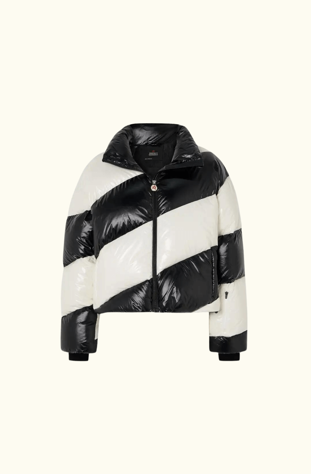 Perfect Moment Super Mojo III Black & White Ski Jacket