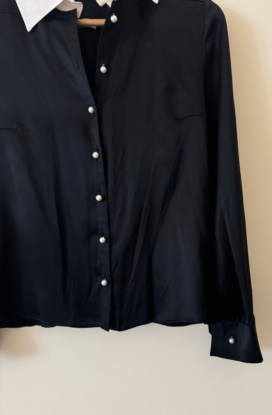 Valentino Silk Pearl Shirt