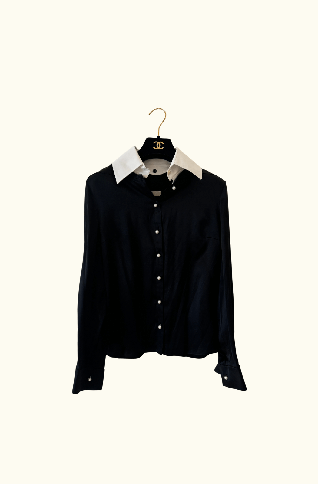 Valentino Silk Pearl Shirt