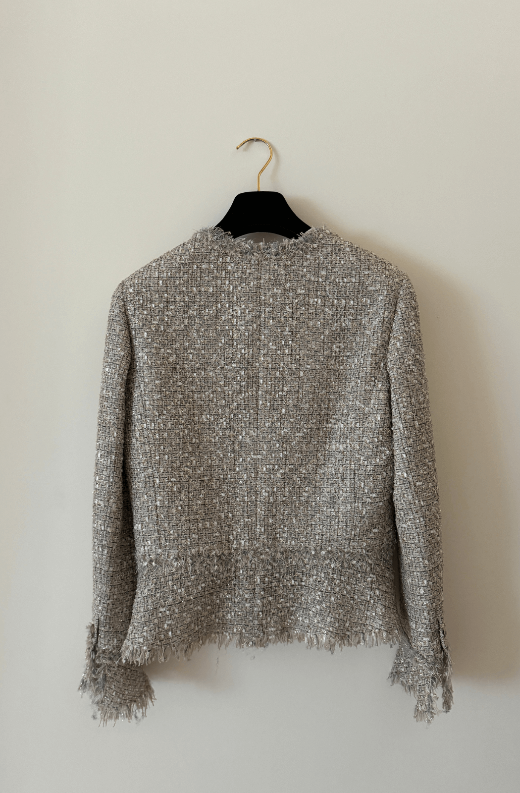 Chanel Vintage Tweed Jacket - Beige