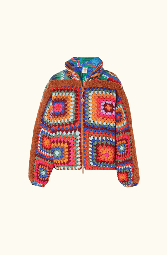 Farm Rio reversible retro jacket