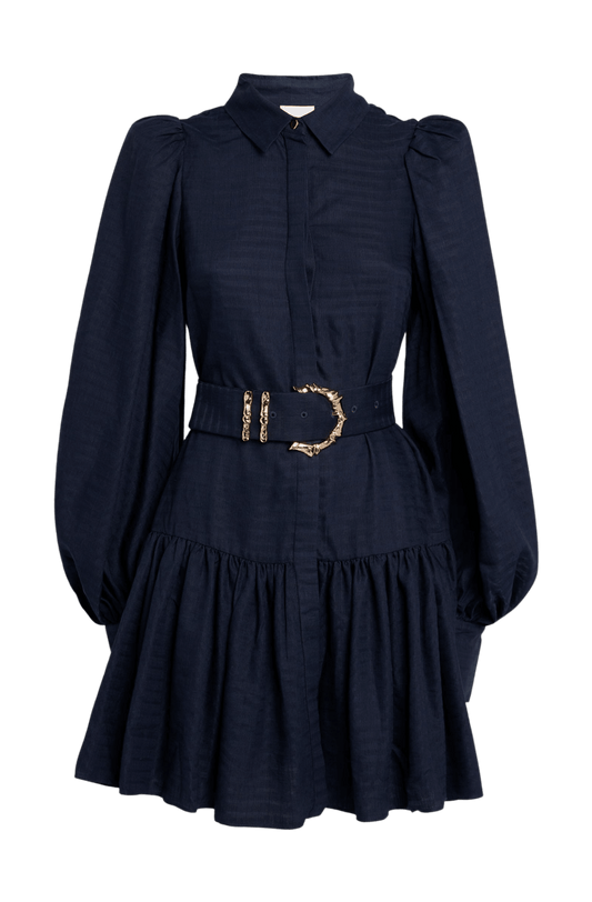 ACLER Drop-Waist Sherwood Mini Dress Size UK14