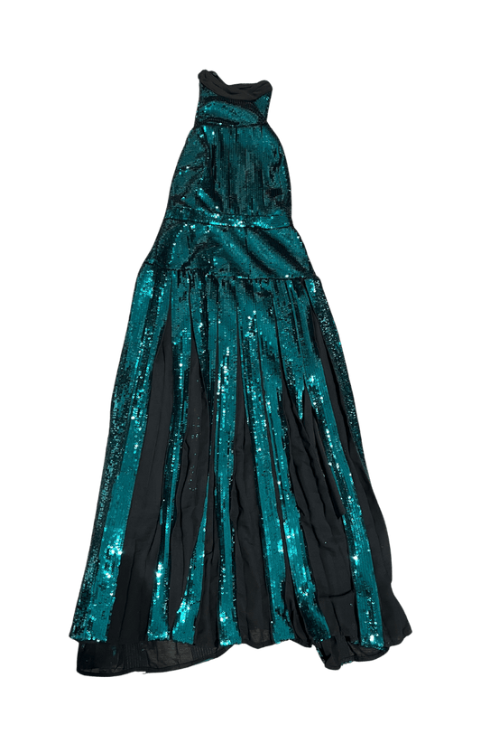 Atelier Maxi Dress - Green Sequin