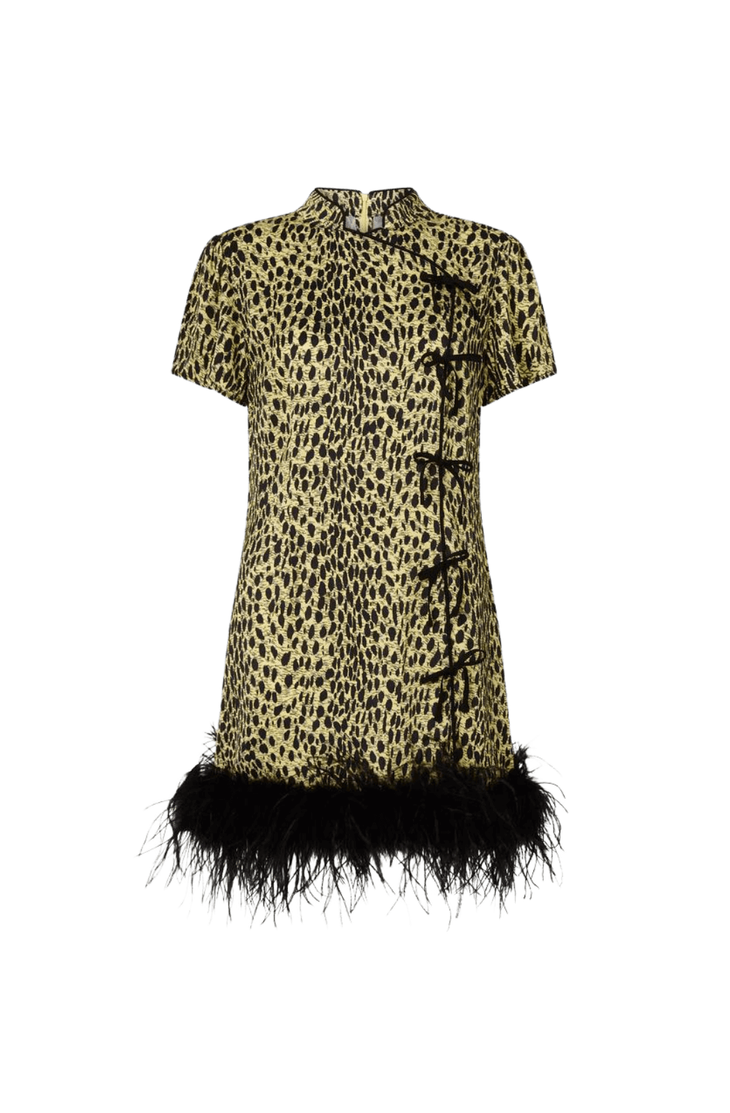 Kitri Mimi Cheetah Print Mini Dress