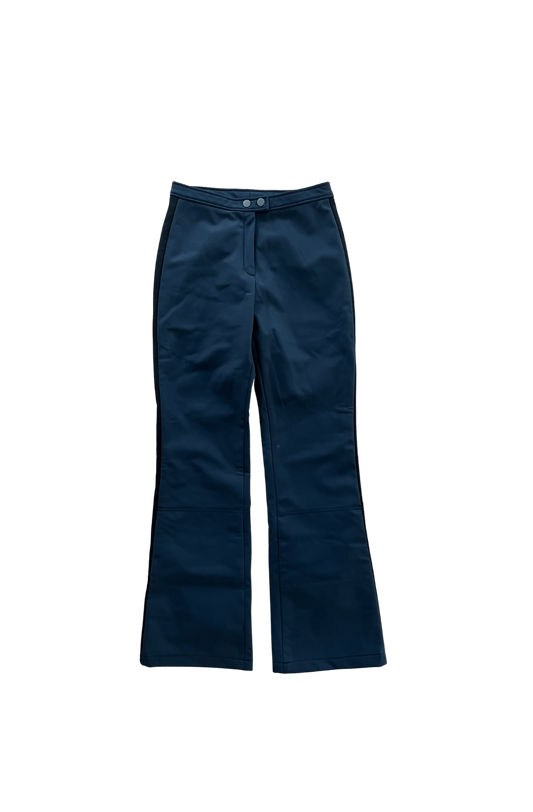 Navy & Black Stripe Ski Trousers
