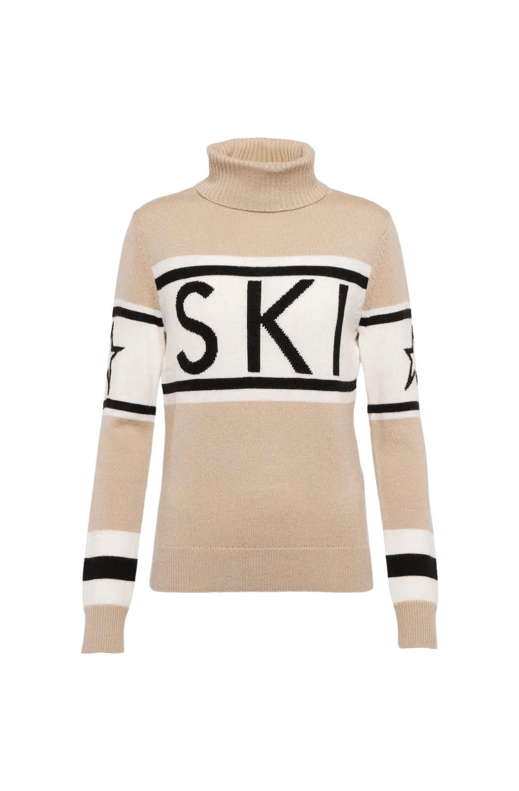 Ski Merino Wool-Jacquard Turtleneck Sweater