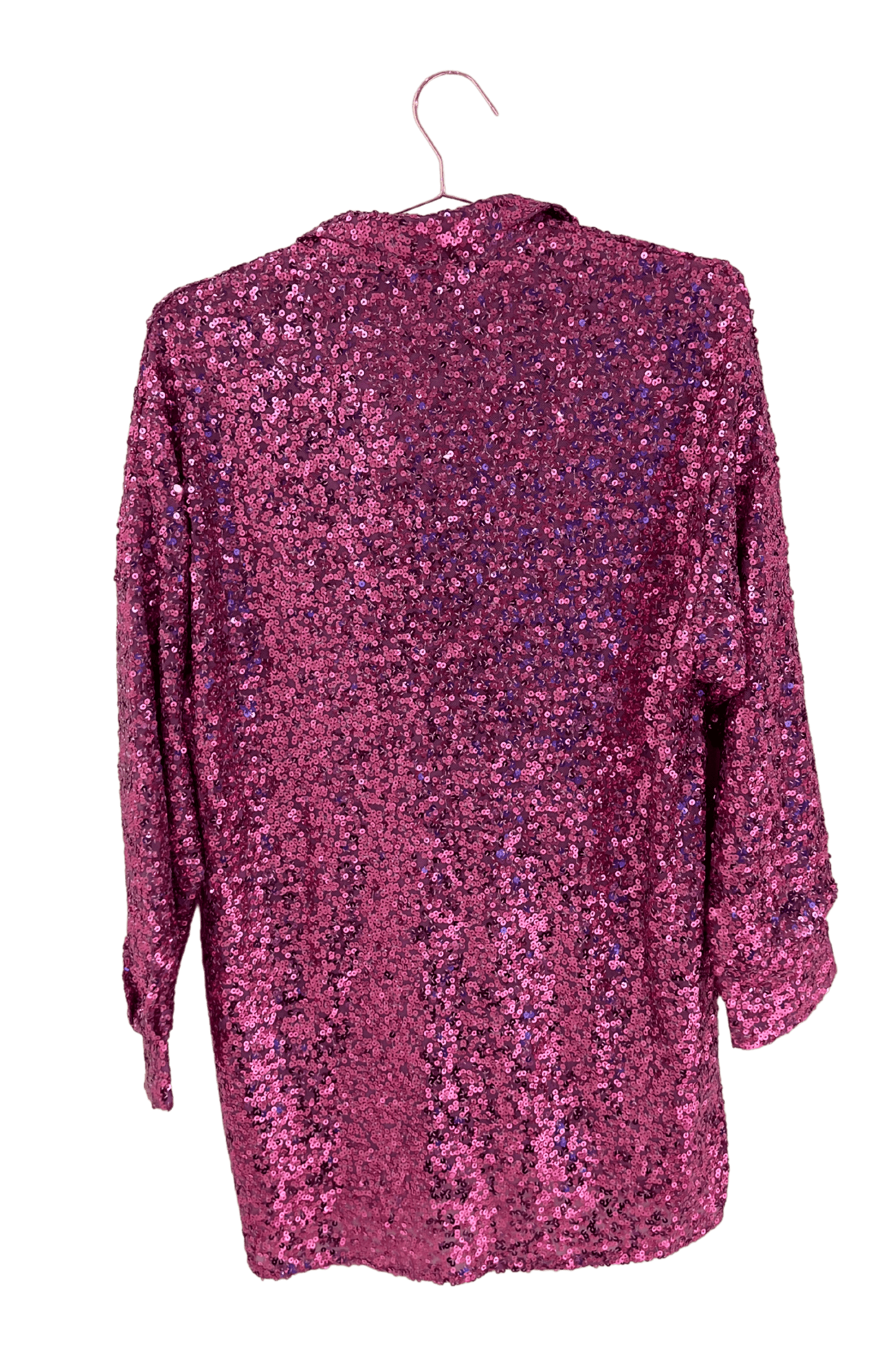 Orchid Ibiza Sequin Shirt Dress